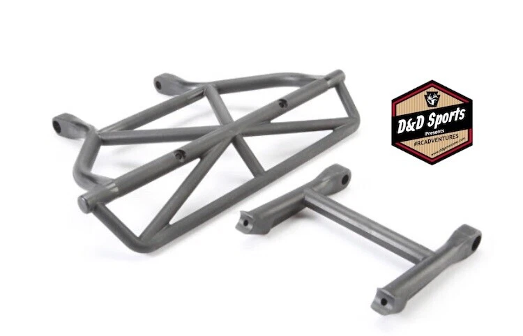 Traxxas 5836 Rear Bumper & Bumper Mount -Black - Image 1 of 1