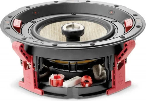 Focal 300ICW6 In-Wall/In-Ceiling Loudspeaker - Black/Red