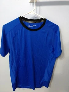 Under Armour Men's Blue ColdGear Reactor Run Short Sleeve Size Small - Picture 1 of 7