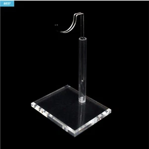TOY BONO 1/6 12" Action Figure Doll Clear Acrylic Base Display Stand U Type - Picture 1 of 4