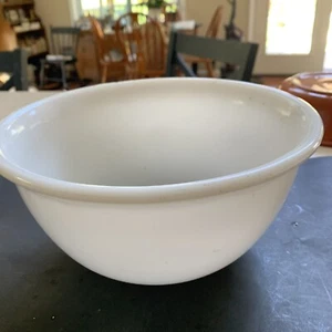 1929 Vintage Hazel Atlas With Rolled Rims Utility  Bowl 8 1:2” By 4” - Picture 1 of 6