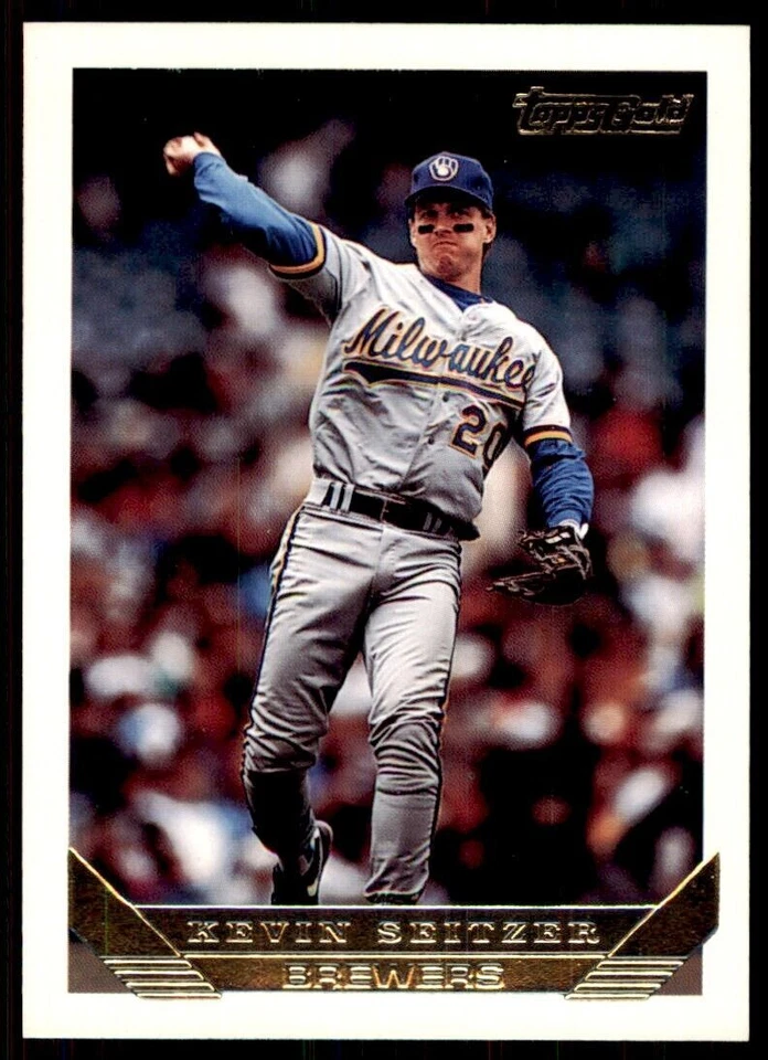 1993 Topps Gold Kevin Seitzer B Baseball Cards #44 - Image 1 of 2