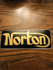 1-Vintage Remake Norton Motorcycle Sticker (New Vinyl) - Picture 1 of 1
