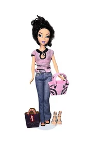 2005 My Scene Nolee Doll W/ Rooted Lashes, Shopping Spree Outfit And Accessories - Picture 1 of 7