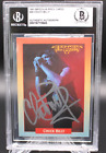 Chuck Billy Of Testament Signed 1991 Brockum Rock Card 26 Beckett Auto Bas Bgs