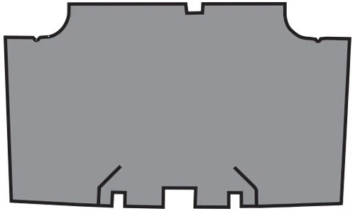 1968 - 1969 年道奇 Coronet 后备箱垫 - TM 乙烯基塑料 — 第 1/2 张图片