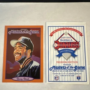 1993 Donruss #14 Of 16 BARRY BONDS Jumbo 3.5x5 Masters Of The Game 14 Of 16 - Picture 1 of 2