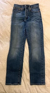 Madewell Crop Jeans Women 24 (Measures 25x27.5) High Rise - Picture 1 of 16
