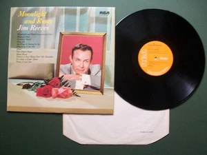 Jim Reeves - Moonlight And Roses - 1964 UK Vinyl LP Album. RCA SF 7639.EX++/VG++ - Picture 1 of 11