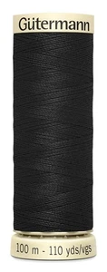 Gutermann Sew-All Thread 110yd-Black - 100P-10 - Bild 1 von 1