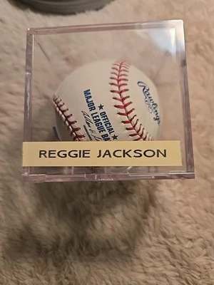 Reggie Jackson Autographed Baseball - Image 1 of 2