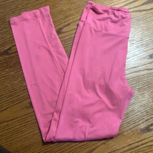 Leggings Lularoe rosa rosa donna tempo libero abbigliamento attivo allenamento esercizio - Foto 1 di 3