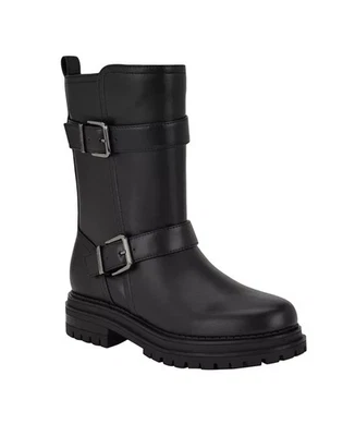 Botines informales Calvin Klein para mujer Galivan punta almendra negros 11M Foto 1 de 4