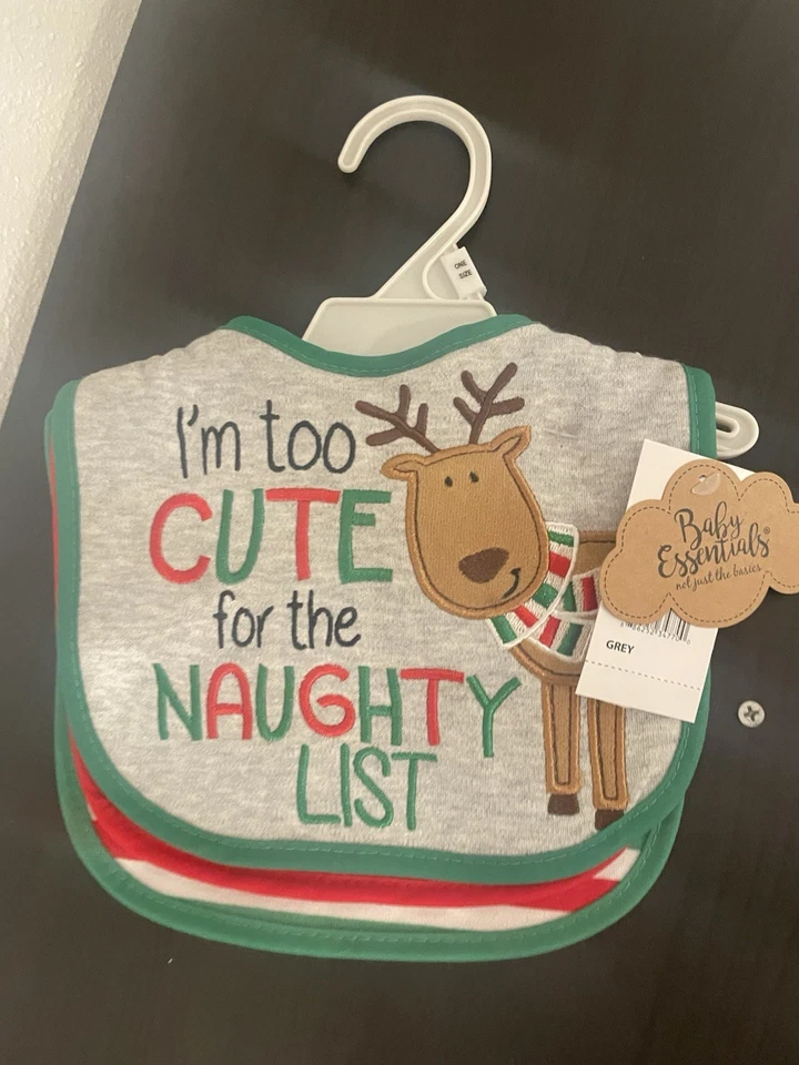 Juego babero bebé Navidad Foto 1 de 4