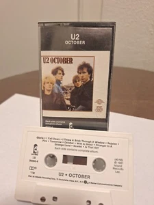 U2 OCTOBER VINTAGE CASSETTE TAPE ORIGINAL ISLAND RECORDS 1981! - Picture 1 of 6