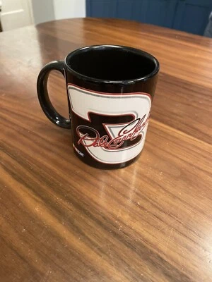 Taza de café negra de cerámica Dale Earnhardt Sr #3 NASCAR Avon 12 oz. Foto 1 de 4