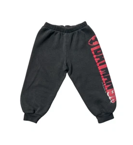 Vintage 80s/90s Kids Designitex DC Comics Batman Jr. Superhero Sweatpants Size 3 - Picture 1 of 5