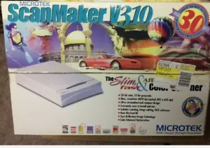Microtek ScanMaker V310 Flatbed Scanner WIndows - New Open Box - Picture 1 of 2