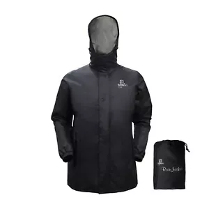 Rain Jacket Lightweight | Wind-Resistant Waterproof Rain Gear Breathable 2 Pi... - Picture 1 of 5