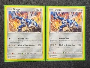 2x Dialga 121/185 Pokemon card Vivid Voltage rare NM - Picture 1 of 1