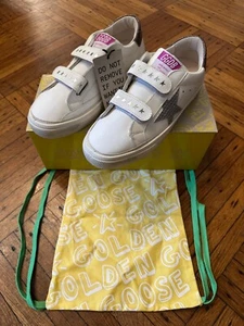 Nuevo en caja Golden Goose May Glitter Star Espejo Tacón EU 38 US 8 - Imagen 1 de 13