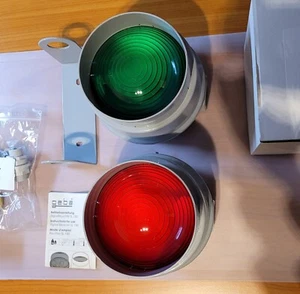 Ampel Rot / Grün LED 230V Verkehrsampel Ampel für Tore - Bild 1 von 8
