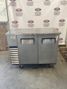 True Commercial Back Bar Refrigerator TBB-24-48S NON WORKING---SCRAP or PARTS - Picture 1 of 9