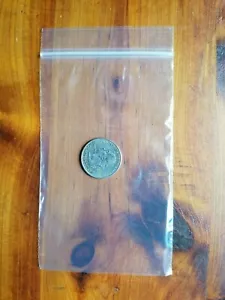 200 BOLSAS CON CIERRE DE CREMALLERA 3" X 5" TRANSPARENTE 2 MIL PLÁSTICO CIERRE SUPERIOR MINI BOLSAS - Imagen 1 de 6