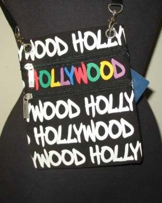 Nuevo Robin Ruth Hollywood Arco Iris Letras Cuello Cartera/Bolso 8 x 6.5 x 1 Foto 1 de 3