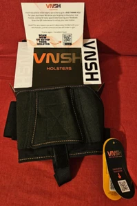 VANISH VNSH BELLY BAND GUN HOLSTER AMBIDEXTROUS REGULAR BLACK OPEN BOX NWT - Picture 1 of 2