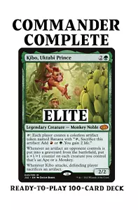 Kibo, Uktabi Prince ELITE Monkey Ape Tribal Artifact Magic MTG Commander Deck - Picture 1 of 10