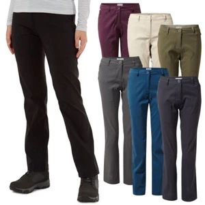 Craghoppers Womens Kiwi II Pro Trousers Smart Dry Stretch Walking Hiking Pants - Picture 1 of 48