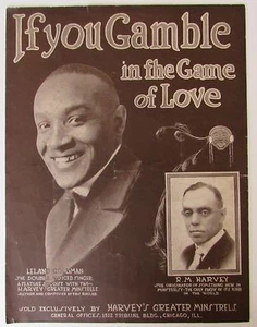Leland Goldman - If You Gamble In The Name Of Love - Noten von 1921 - selten - Bild 1 von 9