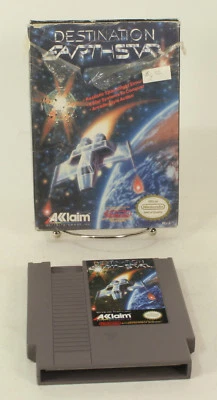 Boxed Nintendo NES Game Destination Earthstar Tested and Working - Image 1 of 2