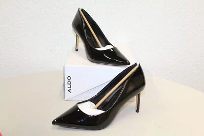 Aldo Stessymid-W High Heel Pumps Damen Schwarz Größe 37 Neu Rechnung MwSt - Bild 1 von 4