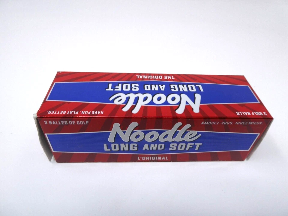 Fideos Largos y Suaves El Original Paquete de 4 Pelotas de Golf Blanco Nuevo ENVÍO GRATUITO Foto 1 de 1