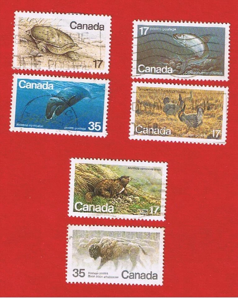 Canada #813 /884  VF used   3 sets  Wildlife   Free S/H - Image 1 of 1