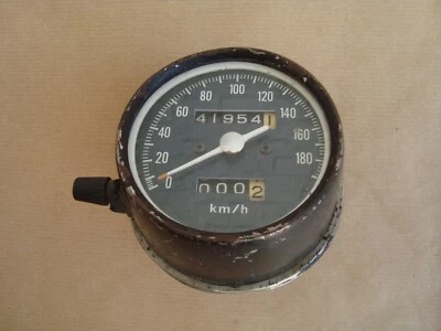 Honda CB 400 Four Tachometer N.14 41954km mit Fehler Cockpit Instrument Bj.76-79 - Bild 1 von 4