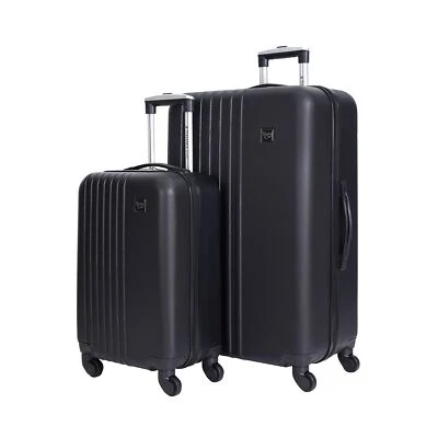 Travelers Club Cosmo Hardside Spinner Luggage, Black, 2-Piece Set (20/28) - Image 1 of 4