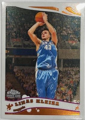 2005-06 Topps Chrome #175 Linas Kleiza - Image 1 of 2