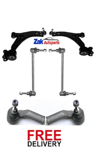 FOR FORD FOCUS MK2 FRONT 2 LOWER SUSPENSION WISHBONE ARMS & 2 LINKS & 2 ROD END - Picture 1 of 1
