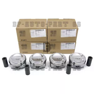 4x Engine Pistons & Rings 82.51mm Φ23mm For VW Audi A4 A5 8W 2.0 TFSI EA888 Gen3 - Picture 1 of 4