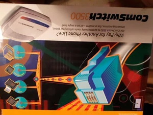 Command Communications Com (CS3500) 4-Ports External Switch - Picture 1 of 7