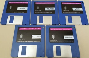 Professional Page v2.0a v2.1Upgrade ©1991 Gold Disk Desktop Publishing for Amiga - Afbeelding 1 van 2