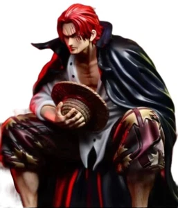 Figurine Shanks Le Roux One Piece 17cm - Film red Yonko Empereur Pvc Collection - Picture 1 of 7