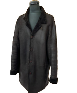 Joseph real sheepskin shearling fur men's coat Toscana jacket L chest up to 42"
