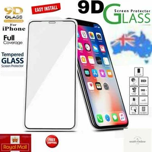 3D SCREEN PROTECTOR iPhone 13 12 11 PRO MAX Mini X XR XS FULL COVER Tempered - Picture 1 of 4