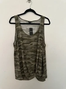 torrid Tank Womden's Size 2 Tie Front Sleeveless - Picture 1 of 7