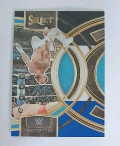 2024 Panini Select WWE - Premier - Montez Ford - BLACK & BLUE PRIZM /399 - Bild 1 von 3