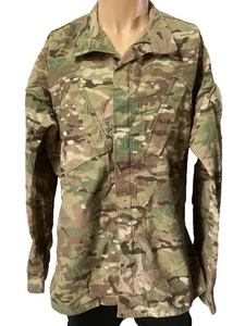 US Army Issue Coat Shirt ACU Multicam Flame Retardant Ripstop Medium Long (89) - Picture 1 of 10
